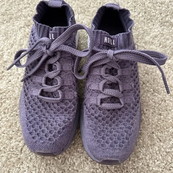 NOBULL Purple Athletic Shoes Lightweight Breathable Design Power through it, Purple Tie-Dye is here. Introducing the  main image 2